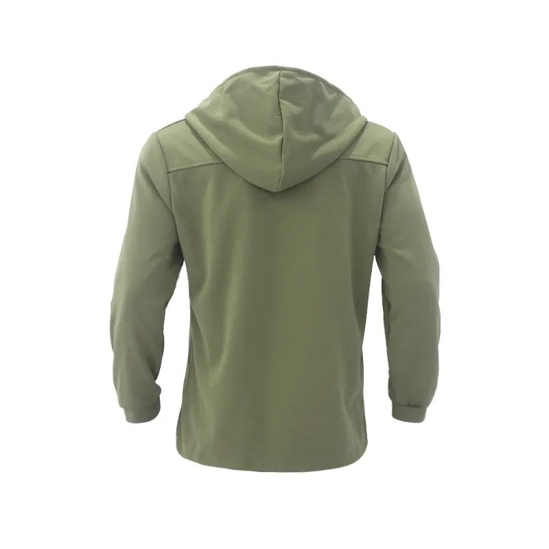 Narviky - Dubbel Geknoopte Heren Mantel - Casual Slim Fit Jas met Capuchon