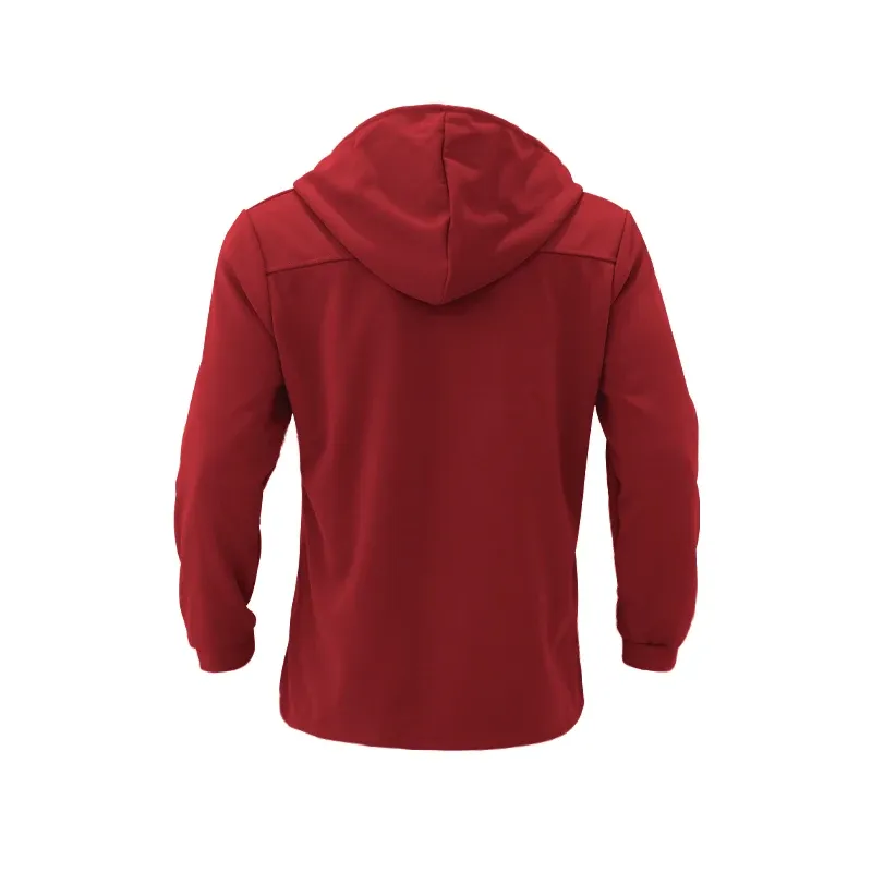 Narviky - Dubbel Geknoopte Heren Mantel - Casual Slim Fit Jas met Capuchon