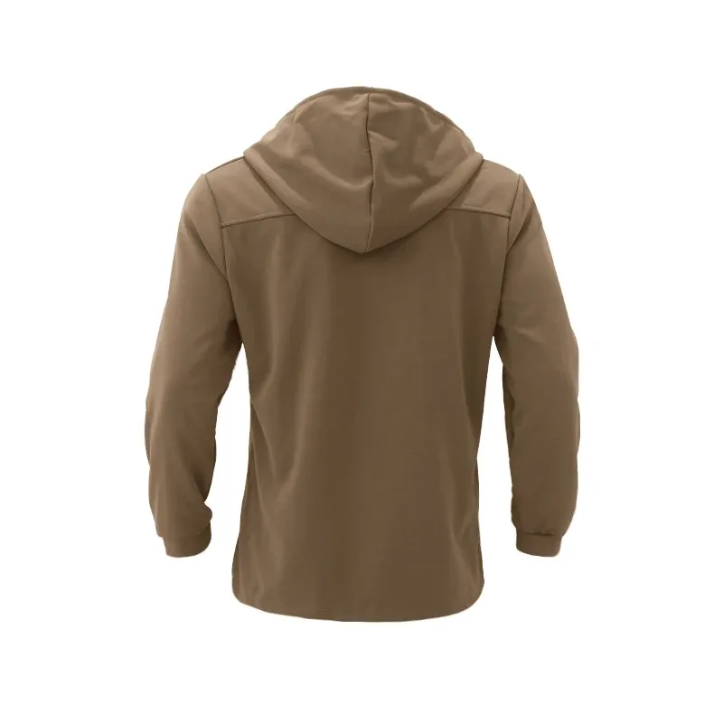 Narviky - Dubbel Geknoopte Heren Mantel - Casual Slim Fit Jas met Capuchon