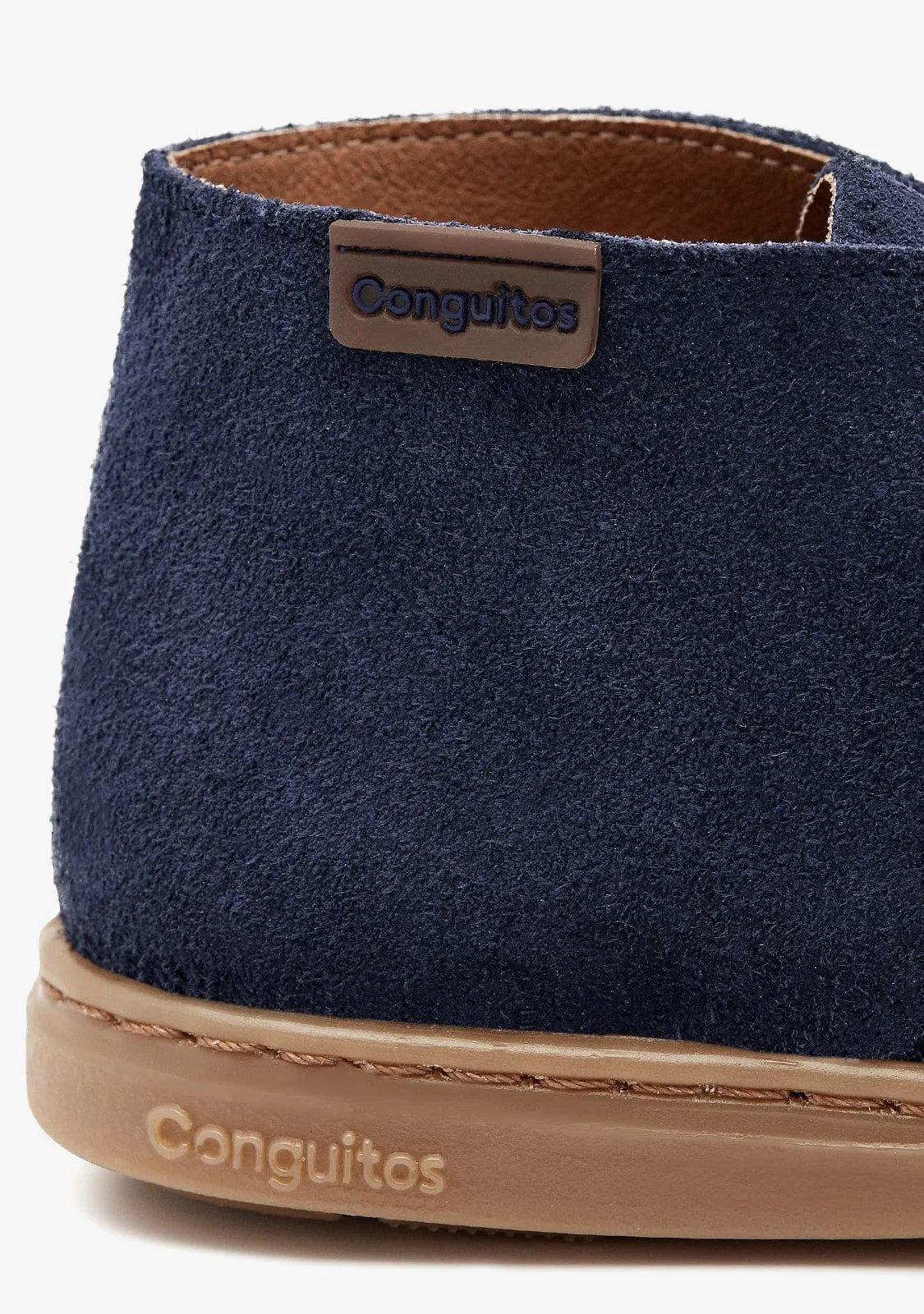 Navy Safari Ankle Boots