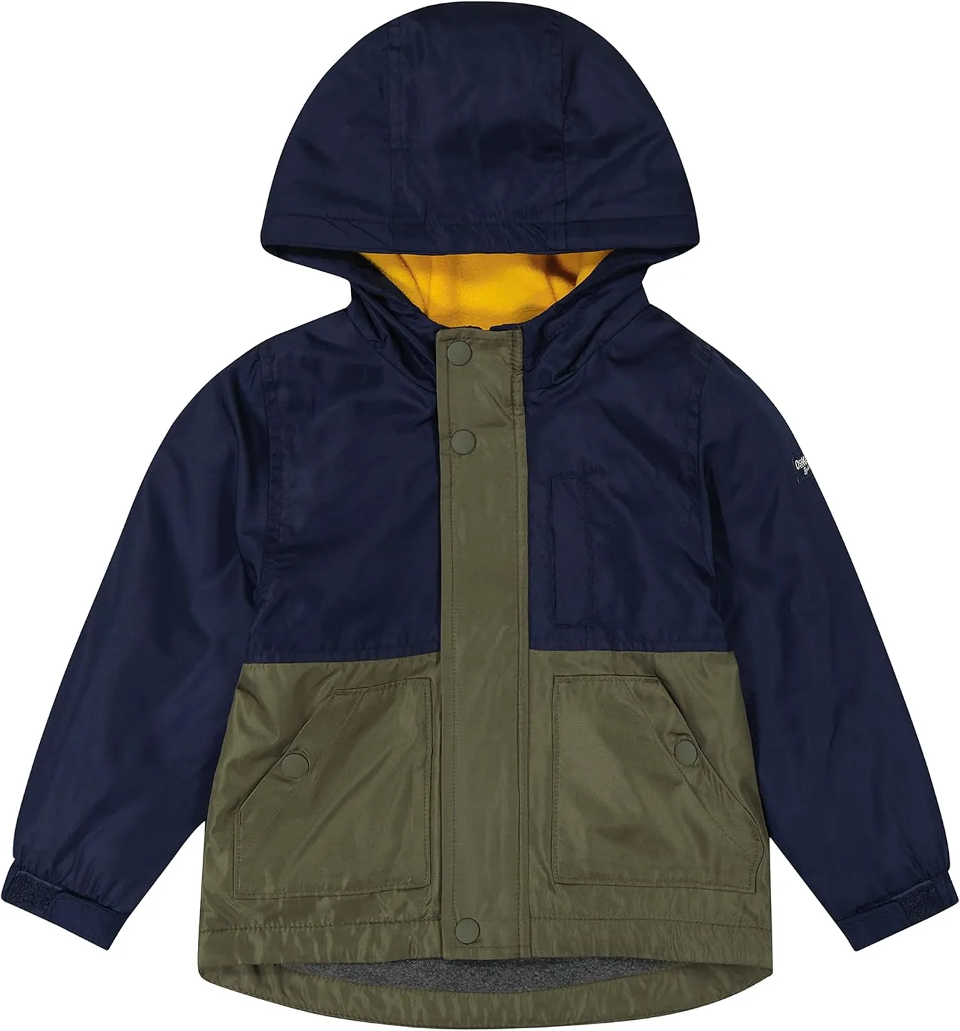 OSHKOSH B'GOSH Baby Boys' Midweight Water-Resistant Hooded Jacket