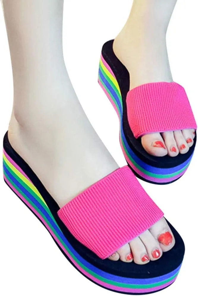 Platform Sandals Women Dress Sandals Womens Low Wedges Platform Summer Shoes Women's Classic Wedge Heels with Arch Support Dressy