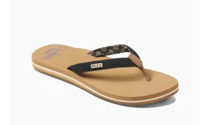 Reef Womens Cushion Sands Black Tan