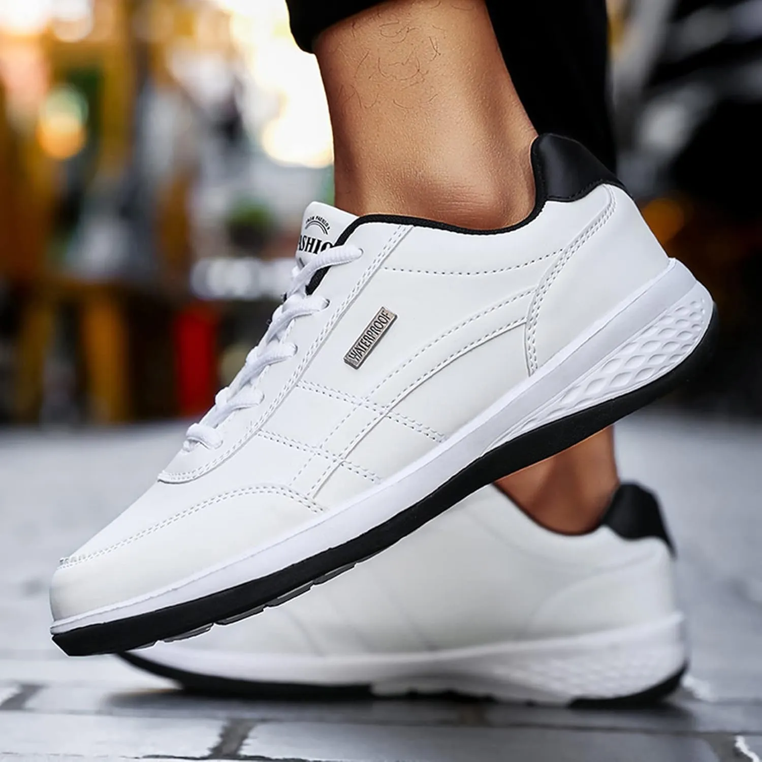 Running Shoes for Men Non Slip Walking Sneakers Athletic Jogging Shoes Comfort Workout Sneakers Active Tennis Shoes