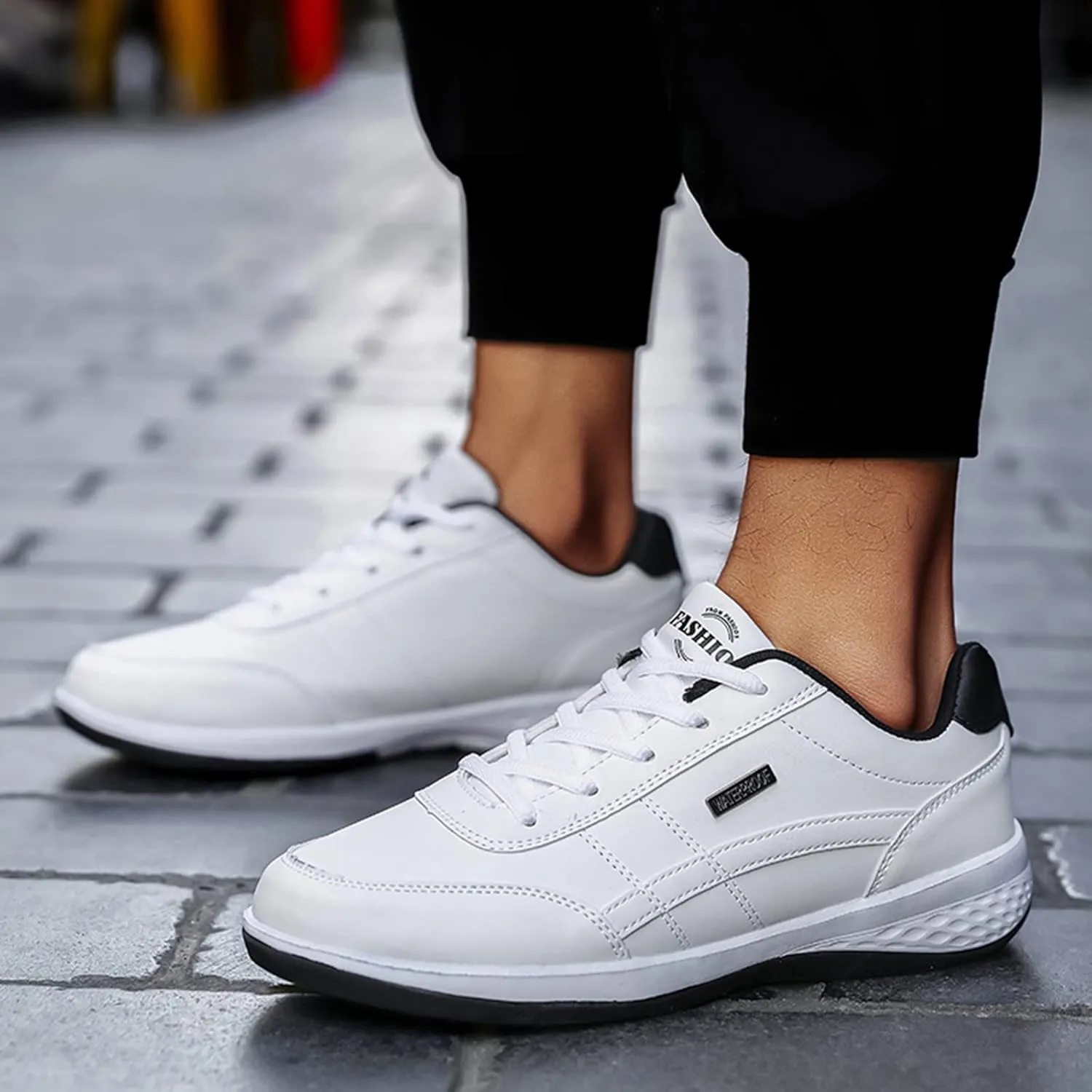 Running Shoes for Men Non Slip Walking Sneakers Athletic Jogging Shoes Comfort Workout Sneakers Active Tennis Shoes