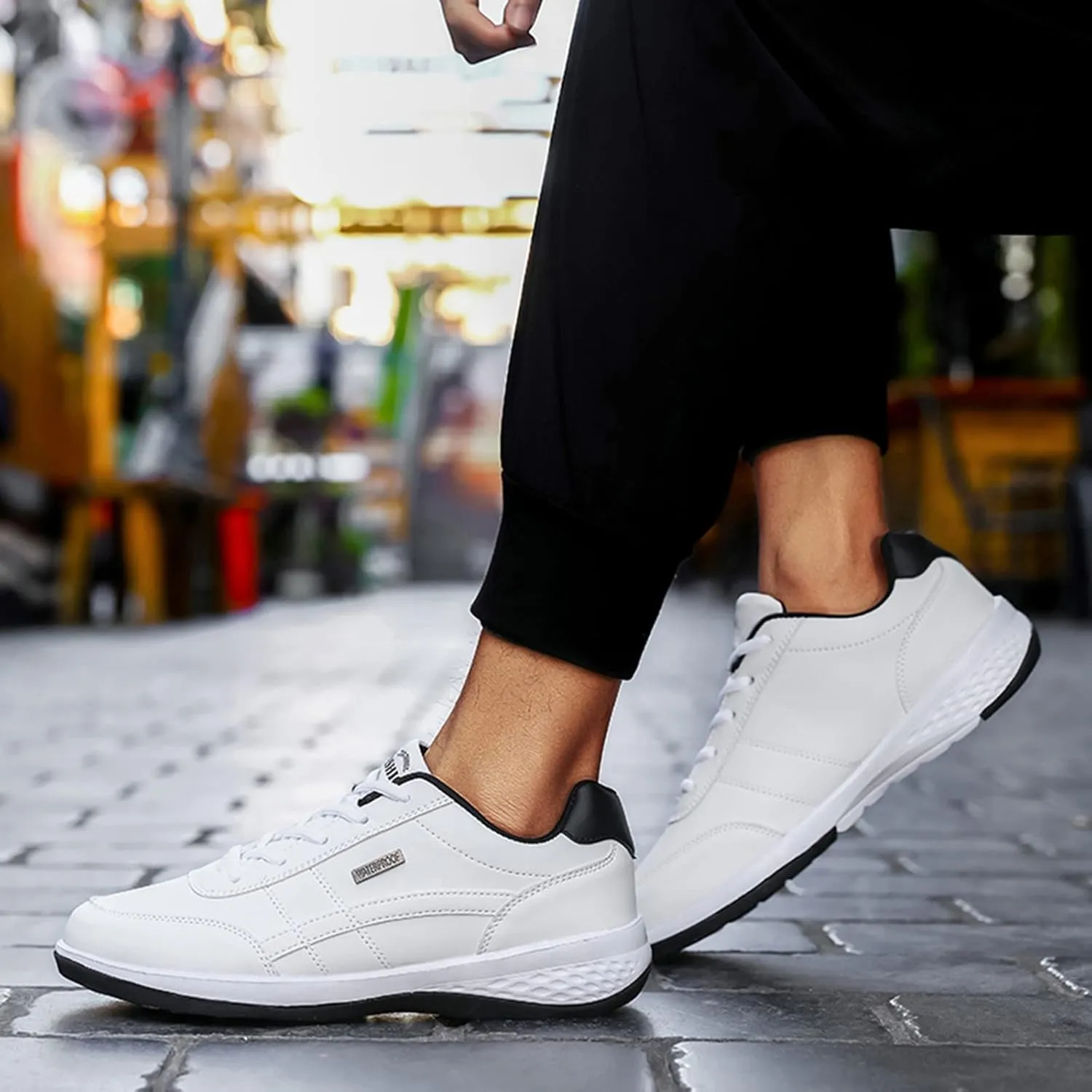 Running Shoes for Men Non Slip Walking Sneakers Athletic Jogging Shoes Comfort Workout Sneakers Active Tennis Shoes