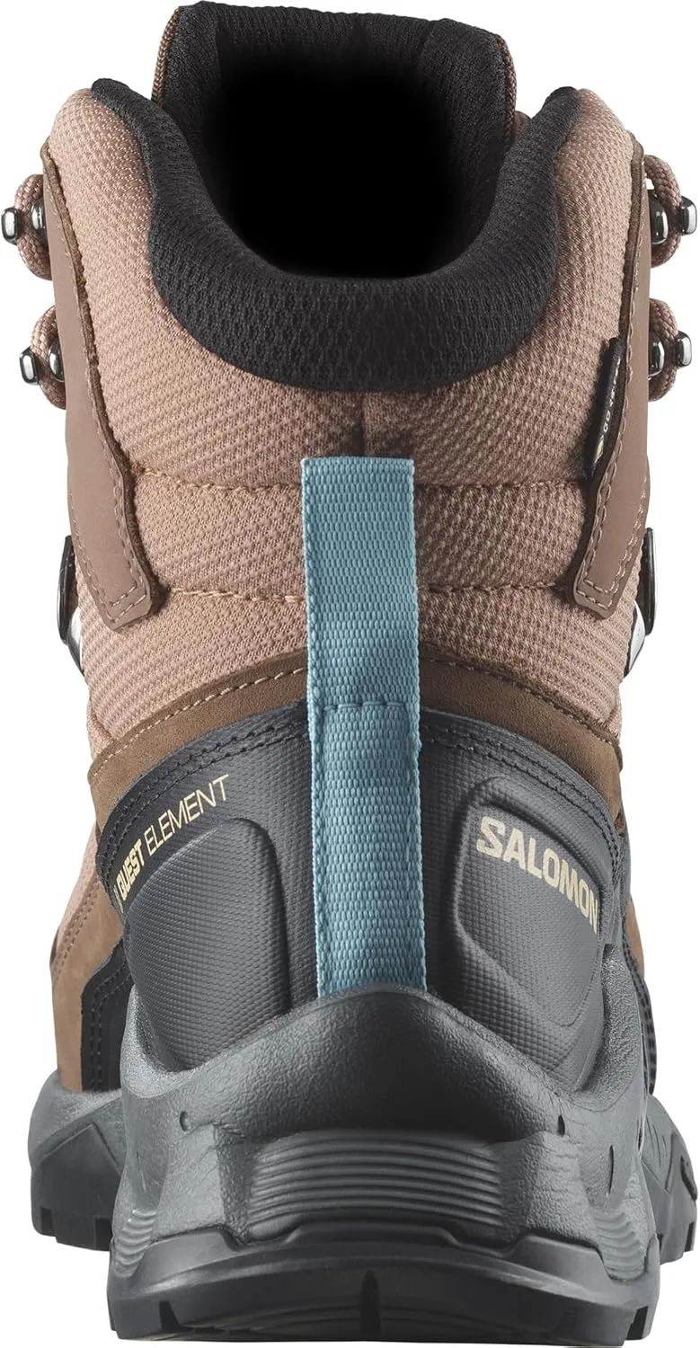 Salomon Women??s Quest Element Gore-Tex, Waterproof Neutral Leather Hiking Boots