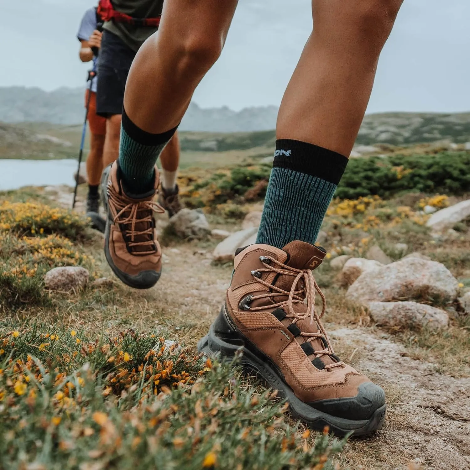 Salomon Women??s Quest Element Gore-Tex, Waterproof Neutral Leather Hiking Boots
