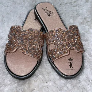 Scarlett Sandals  -Rose Gold