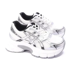 Silver Shadow Retro Running Sneakers-Black