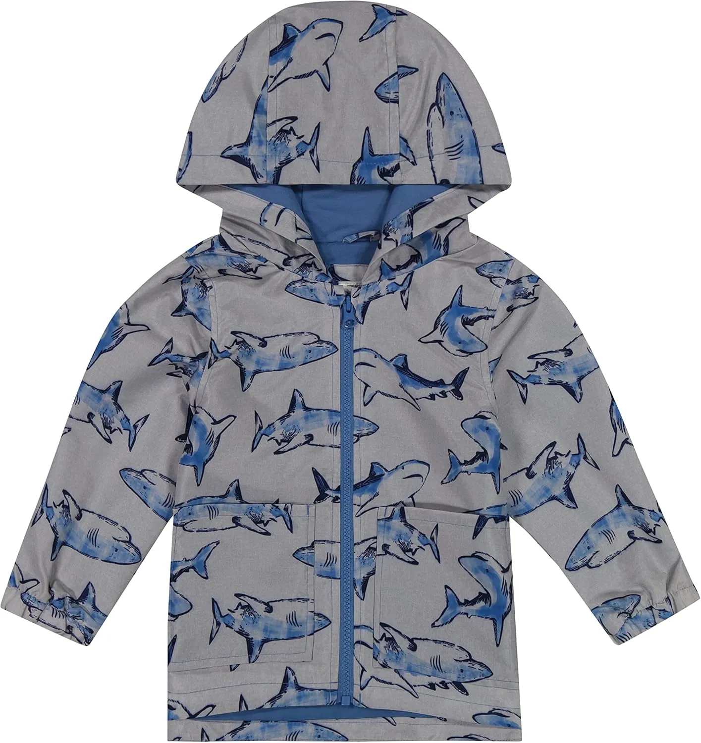 Simple Joys by Carter's Boys' Water-Resistant Rain Jacket with Hood