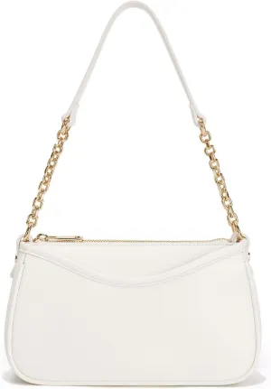 Small Shoulder Bag for Women Trendy Clutch Mini Hobo Handbag with Zipper Closure Genuine Leather Bags for Daily Outfits