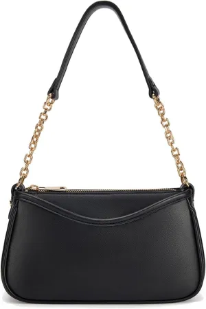 Small Shoulder Bag for Women Trendy Clutch Mini Hobo Handbag with Zipper Closure Genuine Leather Bags for Daily Outfits