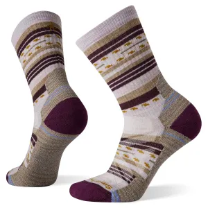 Smartwool Women's Hike Light Cushion Margarita Crew Socks - SW001586H76