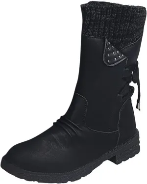 Snow Boot for Women Size 6 Womens Snow Boot 8.5 Wide Women's Snow Boots Ankle Womens Waterproof Insulated Boots Womens Low Hiking Boots Waterproof Lightweight