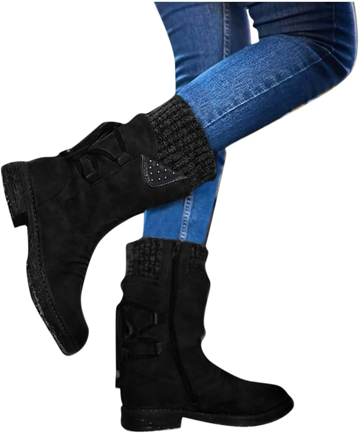 Snow Boot for Women Size 6 Womens Snow Boot 8.5 Wide Women's Snow Boots Ankle Womens Waterproof Insulated Boots Womens Low Hiking Boots Waterproof Lightweight