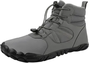 Snow Boots for Women Outdoor Wool Thickened Snow Boots Men Women Warm Non-Slip Waterproof Hiking Five Fingers Shoes