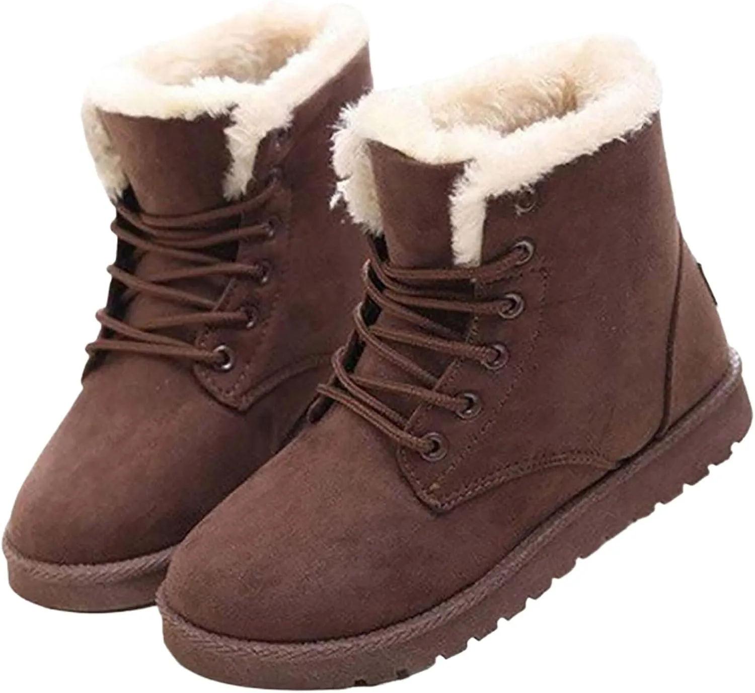 Snow Boots for Women Women's Boots Ankle Booties Winter Women Outdoor Slip On Waterproof Comfortable Short Boots