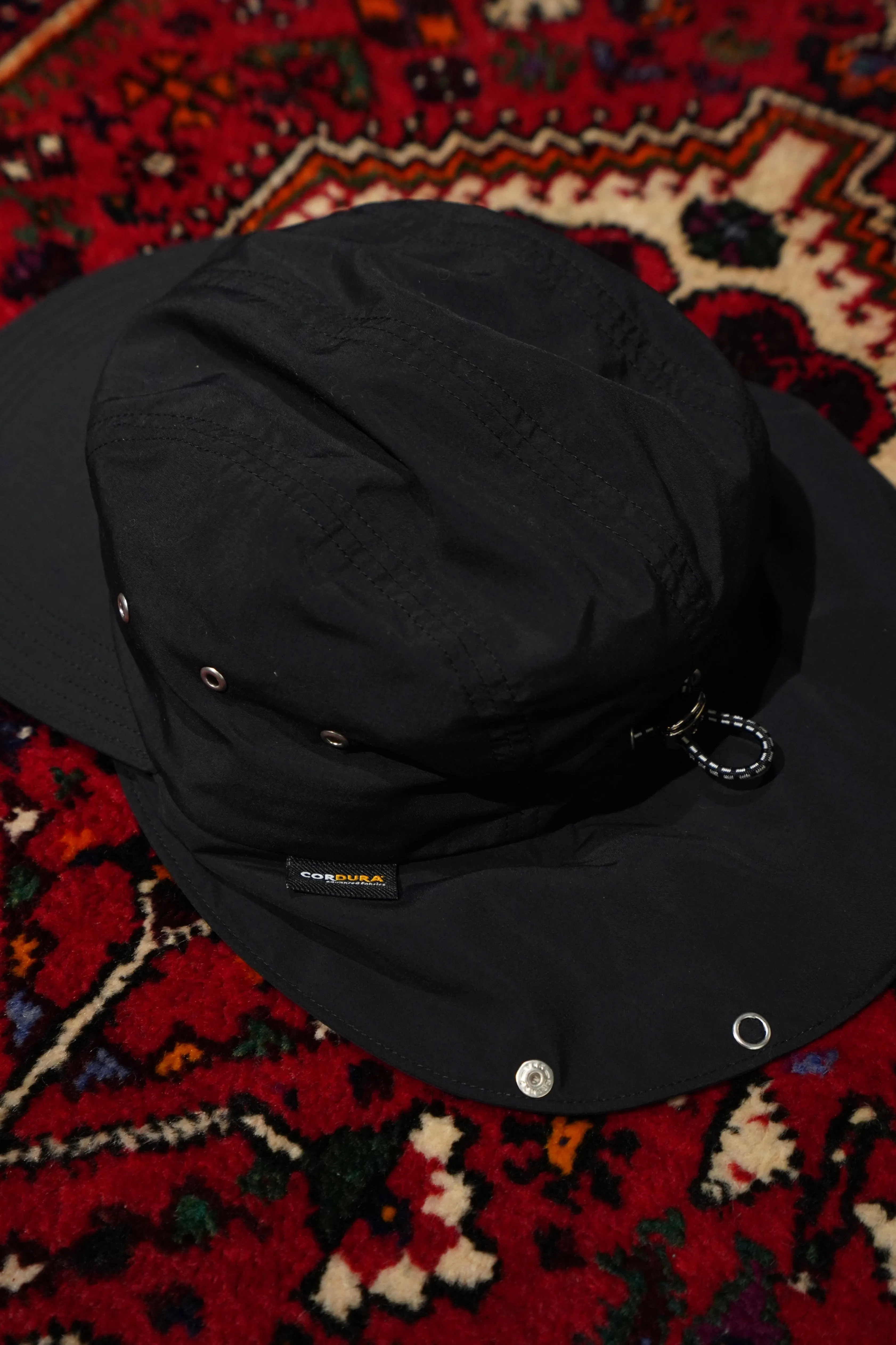 SOLARIS&Co. SUN SHIELD CAP - WINDY (BLACK)