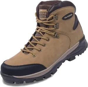 TFO Hiking Boots Mens Outdoor Backpacking Trekking Mountaineering Riding Shoes Travel Leisure Mid Top Shoes