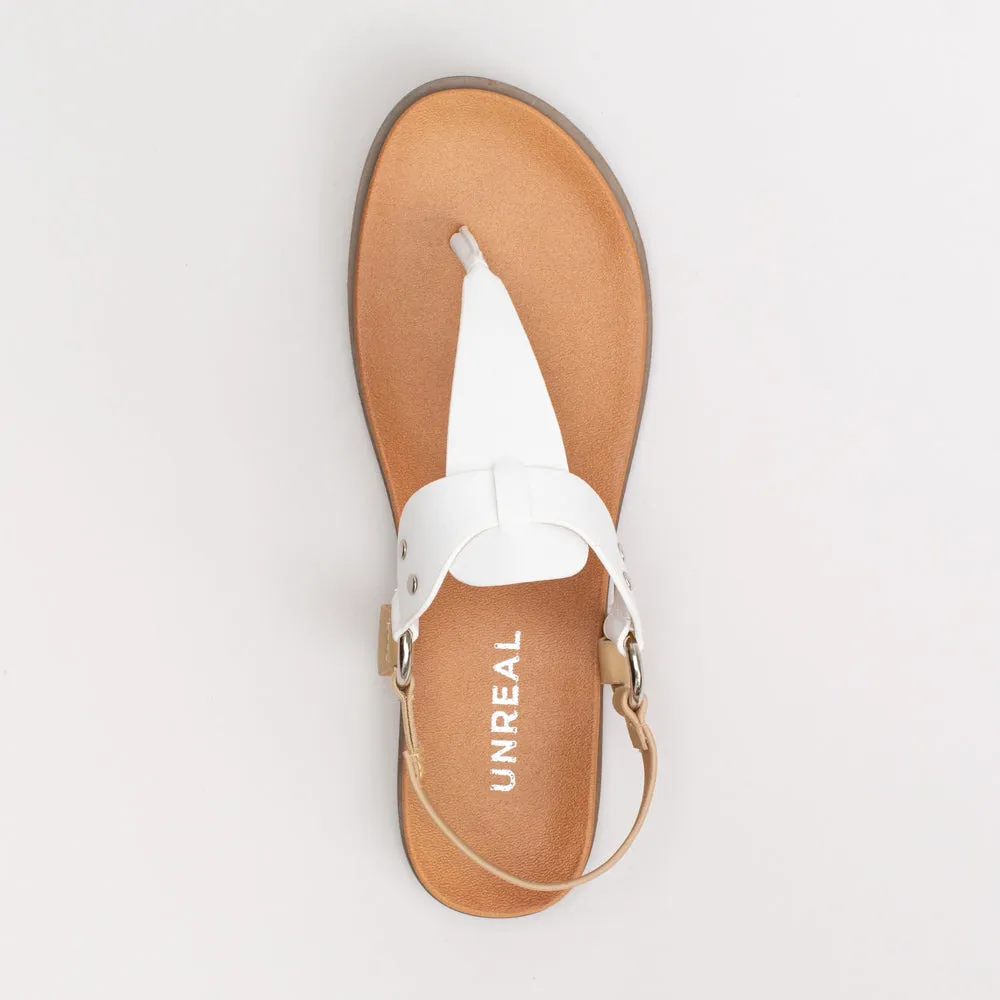 Unreal Ladies Thong Footbed Sandal _ 155335