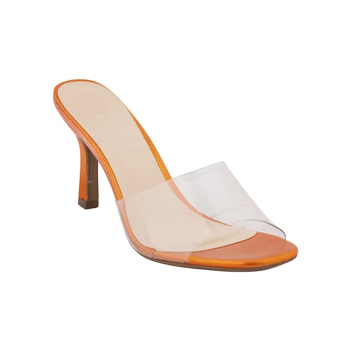 Vinyl Fasion Heeled Sandal BCM 117