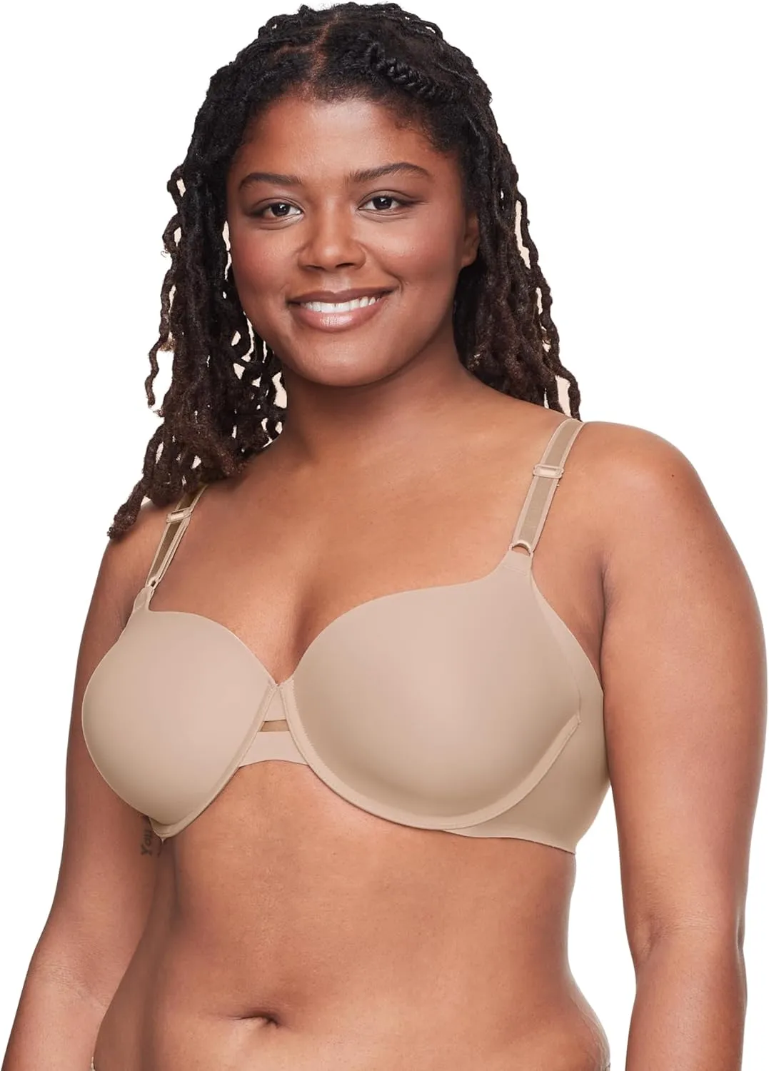 warner's Women's No Side Effects Underarm-Smoothing Comfort Underwire Lightly Lined T-Shirt Bra 1356