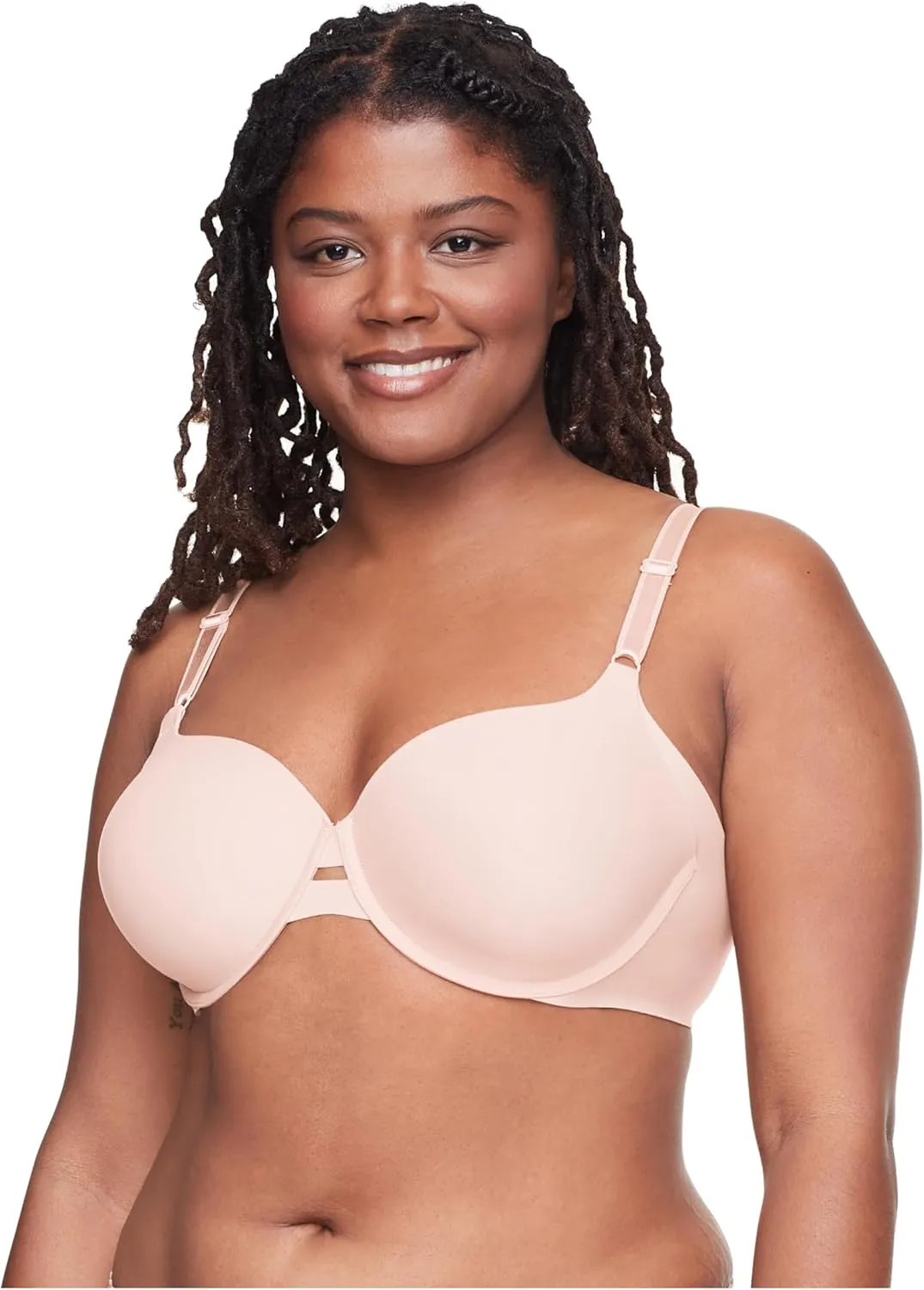warner's Women's No Side Effects Underarm-Smoothing Comfort Underwire Lightly Lined T-Shirt Bra 1356