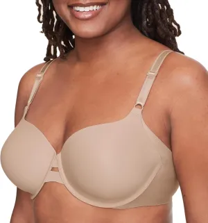 warner's Women's No Side Effects Underarm-Smoothing Comfort Underwire Lightly Lined T-Shirt Bra 1356