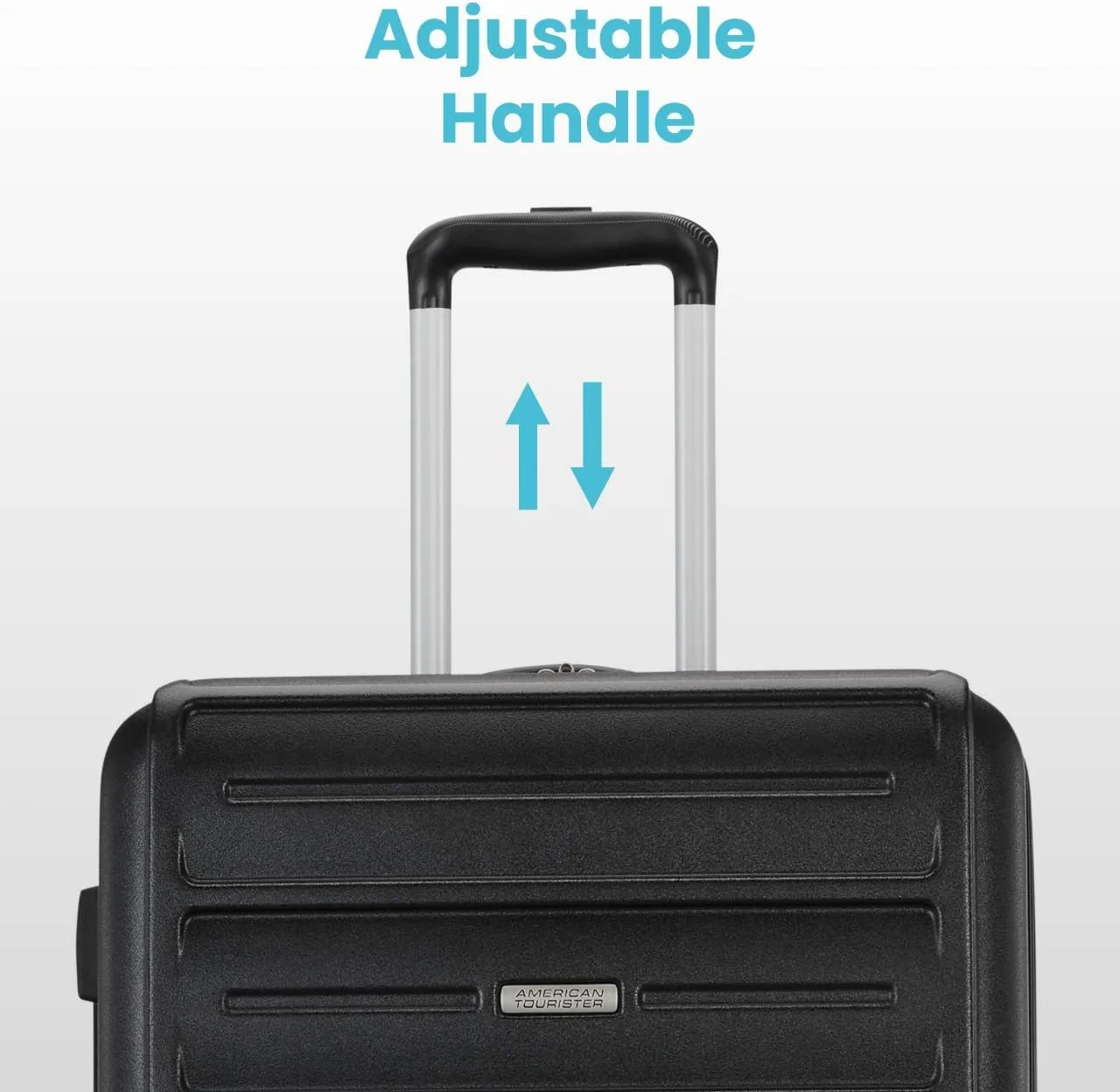 Westridge Hardshell Luggage Set - 3 Piece Set - 20" Carry-On, 24 & 28 Checked Luggage Set with 360 Spinner Wheels - Expandable Suitcases for Extended Travel - Durable ABS Shell - Black
