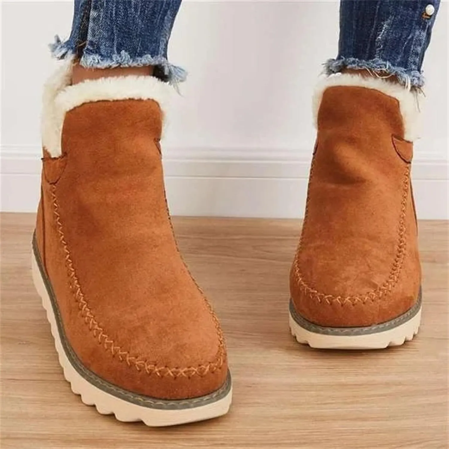 Winter Tall Boots for Women 2023 Trendy Womens Snow Boots Ankle Winter Boots Women Size 8 Knee High Winter Boots for Women Wide Width Botas De Invierno De Mujeres Peludas