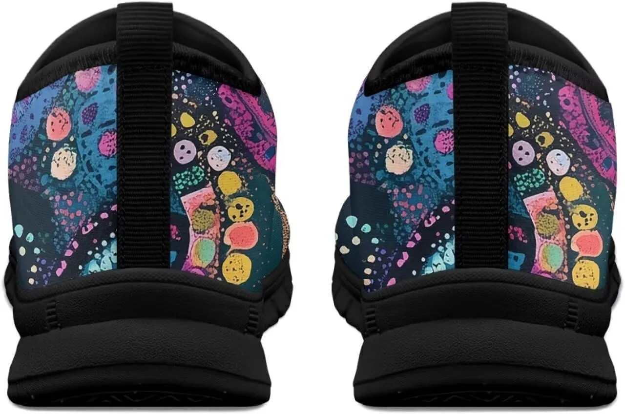 Women Casual Shoes Non-Slip Sports Sneaker Lightweight Athletic Shoe Slip On Loafers for Walking Running US5.5-11.5