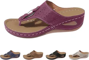 Women Walking Sandals Arch Support Orthotic Comfortable Plantar Fasciitis Non-slip Casual Open Toe Sport Sandals