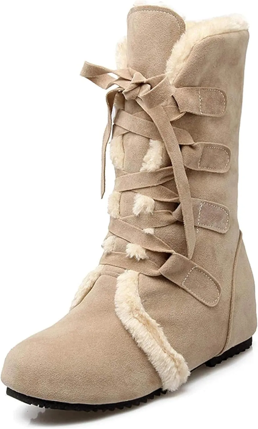 Women's Lace up Flat Ankle Boots, Lightweight Autumn Short Boots, Classic Date Winter Boots
