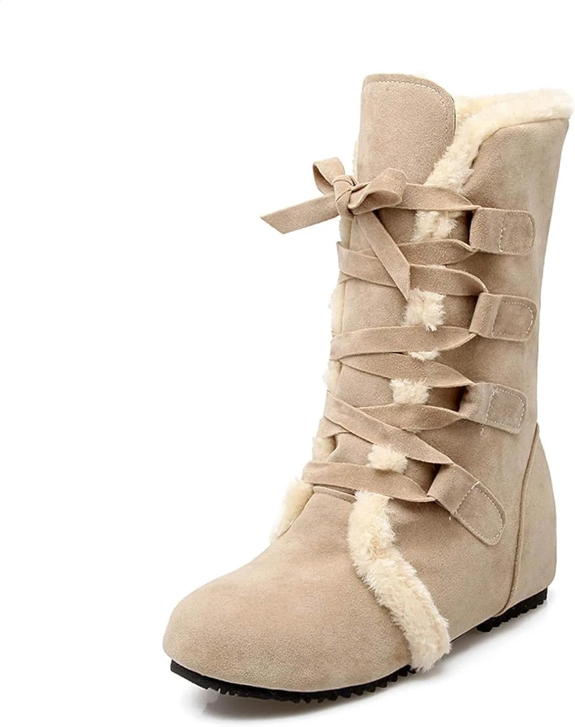 Women's Lace up Flat Ankle Boots, Lightweight Autumn Short Boots, Classic Date Winter Boots