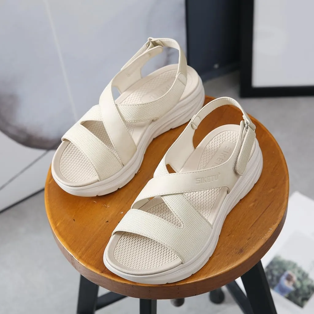 Women's Walking Sports Athletic Sandals Comfortable Outdoor Hiking Arch Support Slingback Casual Summer Beach Shoes