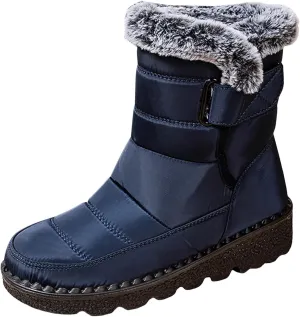 Womens Winter Boots Snow Boots for Women Models Cotton Shoes Padded And Thickened Warmth Heightened Thick Bottom