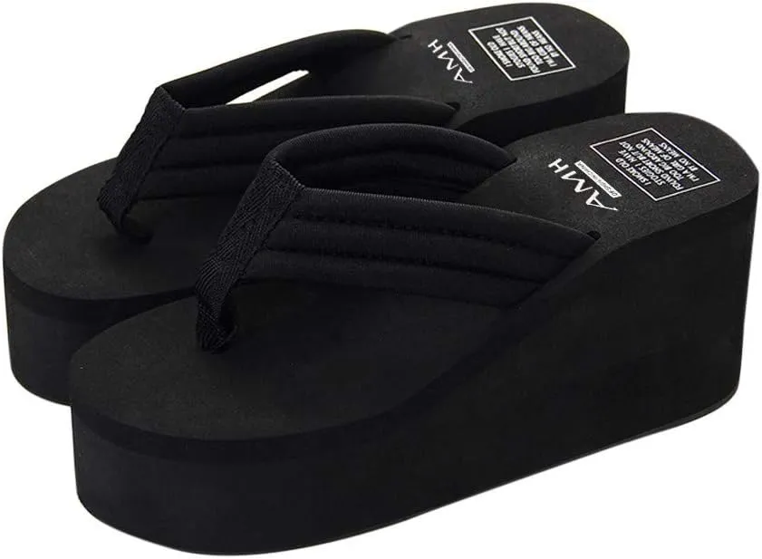 ZSpzx Women Wedge Sandals 2025,Summer Beach Vacation Height Increase Slippers Comfortable Indoor/Outdoor Ladies Dress Soft Cushion Walking Footwear Fashion Breathable Clip Toe Casual Shoe Daily Wear