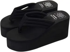 ZSpzx Women Wedge Sandals 2025,Summer Beach Vacation Height Increase Slippers Comfortable Indoor/Outdoor Ladies Dress Soft Cushion Walking Footwear Fashion Breathable Clip Toe Casual Shoe Daily Wear